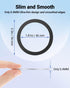 10 PCS Ultra-Thin Magsafe Sticker for MagSafe Ring, Compatible with iPhone 15 Pro Max, 15/14/13/12 Series, Black