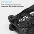 120mm 3-Degree Quiet Dual USB Fan Dual-Ball Bearings, with L/M/H Speed Controller High Airflow Cooling Fan for Receiver