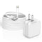 MFi Certified 10FT iPad Charger Cord with 12W Fast Charging Block, Portable Travel Plug, Compatible with iPad, iPhone,
