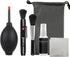 6 in 1 Dust Swiping Air Blower Brush Pen Cloth Cleaning Kit for Digital Video Camera, Computer, Phone Screen Lens