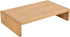 KIRIGEN Wooden Monitor Stand - Desk Stand for Computer/Laptop/TV Printer, Desktop Workspace Organizer (39, Natural)