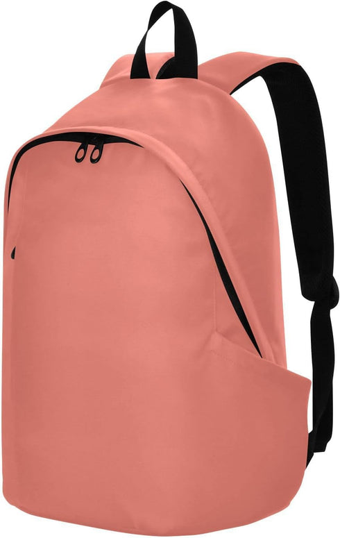 Backpack 25L Daypack Backpack 15.6 inch Salmon Laptop for Women Men Casual Hiking Bag Travel for Laptop Salmon