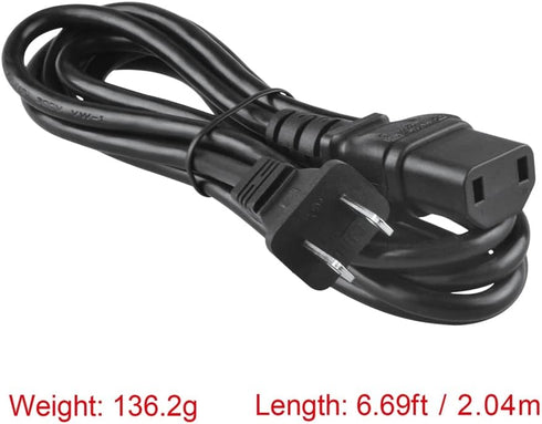 AC in Power Cord Cable Compatible with iRobot Roomba i7+ i7 Plus: Robotic Vacuum + Automatic Dirt Disposal Home Base