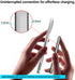 Tuvzylory Silicone Protective Case Compatible with Xiaomi Jinsha River Magnetic Power Bank, Shockproof, Dustproof, Full