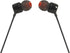 110 1-Button JBL Tune - Wired in-Ear Headphones with JBL Pure Bass Sound, Remote, Microphone and Tangle-Free Flat Cable