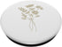 Beige White Floral Flower Wildflower PopSockets Standard PopGrip