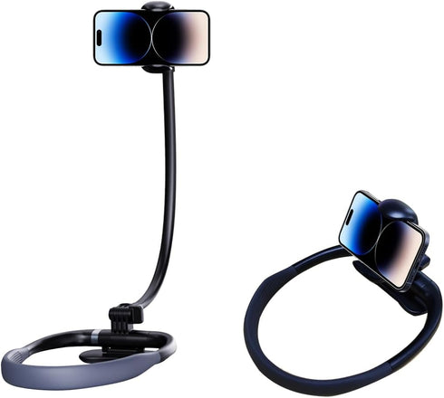 Chapter Seven Upgrade Gooseneck Cell Phone Stand, Flexible Lazy Bracket for Multiple Functions, 360 Degree Rotation