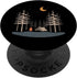 Camping Hiking Mountain Scene Under Stars Shirt - PopSockets Standard PopGrip