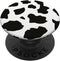 Black and White Cow Print Cute Design for Boys Teen Girls Standard PopSockets PopGrip