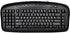 Ergonomic Left Handed Keyboard for Business/Accounting - 8 Multimedia Hotkeys, Reduces RSI, Improves Posture