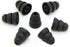 OSALADI 10 Pairs Noise Cancelling Earplugs, Silicone Ear Muffs, Multi-Layer Earbud Caps for Comfort and Protection