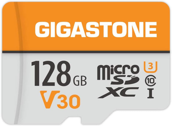GIGASTONE 128GB Micro SD Card, 4K Video Pro, for GoPro, Surveillance, Action Camera, Drone, 95MB/s UHS-I V30
