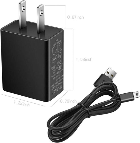 TPLtech Charger for TI-84 Plus CE Graphing Calculator, TI-Nspire CX/CX CAS, TI84 Plus CE Color/C Silver Calculators -