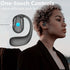 Open Ear Bluetooth Headphone, Wireless Earpiece with Earhook, Single on Ear Headset, Up to 15 Hours Talk Time
