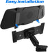 5.86 2.63 Inches DOITOOL Rearview Mirror Bracket Universal Metal Back Plate Mount for Car Dash Cam Stable Rear View