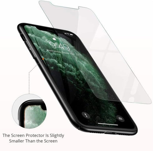 2 Pack Tempered Glass Screen Protector for Motorola Edge 50 Pro, 9H Hardness Protective Film (6.7"), High Clear, Anti