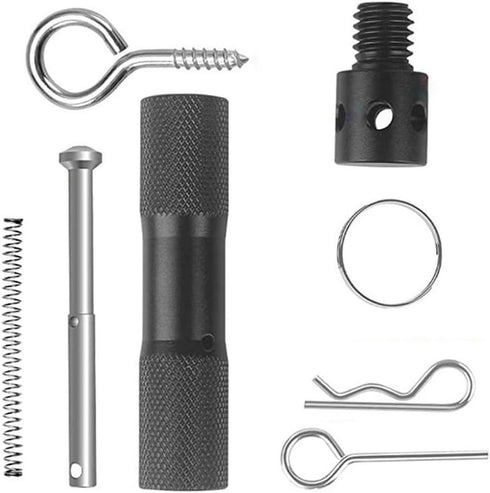1Pc Perimeter Trip Alarm Black, Early Warning Security System for Camping, Hiking, Property Safety