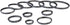 K&F Concept 11 Pieces Step Down Filter Adapter Rings Set - Metal Kit 43-37mm, 52-43mm, 55-52mm, 58-55mm, 62-58mm,