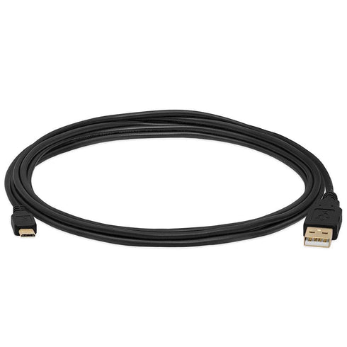 Cmple Micro USB Cable, 10ft Male to Male for Android Phone, Laptop, PC, Tablet, Car GPS, Black