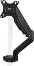 VIVO Universal Full Motion Pneumatic Pole Mount Arm for 17 to 32 inch Monitor Screens, 75mm and 100mm VESA Plate, Black