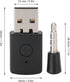 Mini Bluetooth Dongle Microphone USB Adapter, Receiver Transmitter for Gamepad