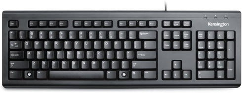 Kensington Wired Valu Keyboard, QWERTY Keyboard,104-Key, Black (K72391WW)