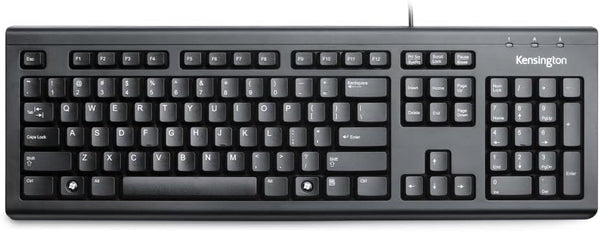 Kensington Wired Valu Keyboard, QWERTY Keyboard,104-Key, Black (K72391WW)