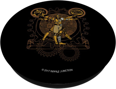PopSockets Cell Phone Stands - Smartphones & Tablets - "Vitruvian Zombie Steampunk"