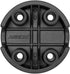 ARKON Mounts SPAMPSCBL Round Mounting Spacer Plate for Cord & Cable Management - 4-Hole AMPS Compatible