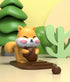 Wsgzmjseed Cell Phone Stand, Animal Smartphone Desk Holder, Lovely Animal Mobile Phone Accessory Ornament Bracket