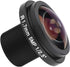 M12 Wide Angle Lens 3×3×3 5Mp Fisheye Security Camera Lens 1.7Mm Length 185 CCTV Lens for Fisheye Security Cam