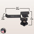 Gator Frameworks GFW-HP-HANGERDESK Headphone Hanger for Desks