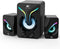 OROW Mini PC Speakers, 2.1 Desktop Speakers with Subwoofer, RGB Lights, USB Powered, Stereo Sound for Monitor/Laptop