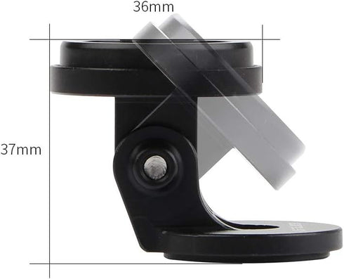 Angle Adjustable Bike Computer Mount - Stem Top Cap Holder Compatible with Garmin Edge, Wahoo Elemnt, Bryton, Cateye