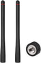 BINGFU Handheld Marine VHF Radio Antenna 136-174MHz Rubber Duck SMA Male Antenna 2-Pack