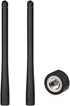 BINGFU Handheld Marine VHF Radio Antenna 136-174MHz Rubber Duck SMA Male Antenna 2-Pack