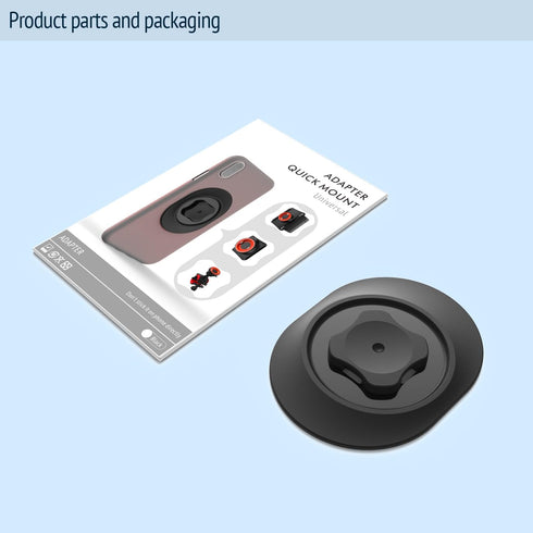 sincetop Phone Adhesive Paste Adapter, Quick Install, Secure Connection, Compatible with C-Series All Mounts