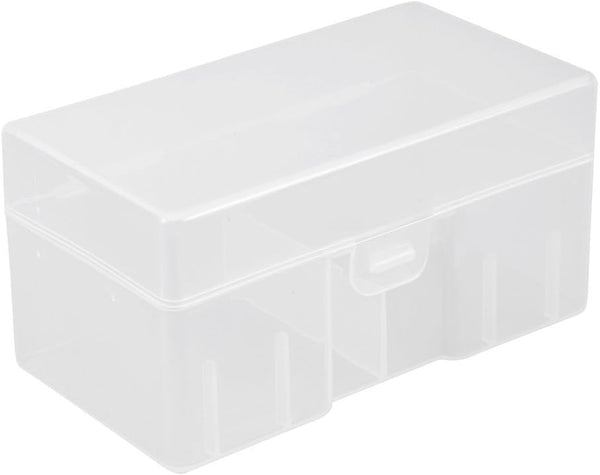 uxcell Hard Plastic Large Battery Storage Box - Organizer for 12 x 9V Batteries, Protective Container