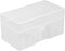 uxcell Hard Plastic Large Battery Storage Box - Organizer for 12 x 9V Batteries, Protective Container