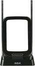 RCA ANT310Z Amplified Indoor FM and TV Antenna in Black