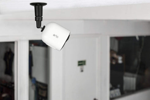 Wasserstein Adjustable Metal Wall Mount Compatible with Arlo Essential/XL 2 Gen/Pro/2/3/4/5/Ultra, Wyze Cam Outdoor/V3,
