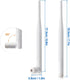 Eightwood 2.4GHz 5GHz 6dBi 2-Pack WiFi Antenna for Security Camera Surveillance DVR Recorder WiFi Router, RP-SMA