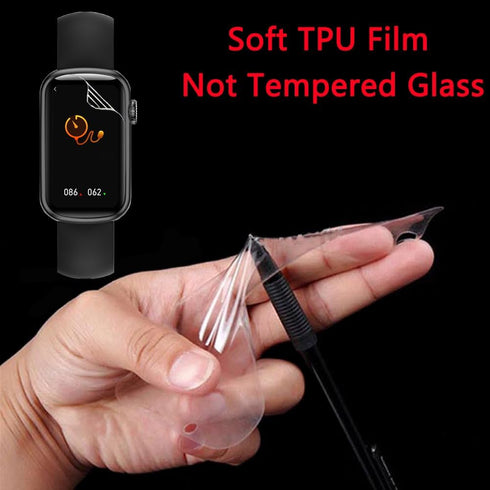 6 Pack Screen Protector Film Compatible with FITVII HM08 1.47 inch Fitness Tracker for MorePro HM08 Smartwatch,