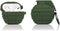 Silicone Case Compatible for Apple Airpods Pro, Funny Cute Retro Design Cover, Grenade Green