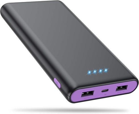 Portable Charger Power Bank 25800mAh, Ultra-High Capacity Fast Phone Charging with Intelligent Controlling IC, 2 USB
