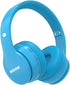 MIDOLA Kids Headphones, Bluetooth 5.4 Wireless, 68H Play Time, Volume Limit, Over-Ear Foldable Headset, Blue