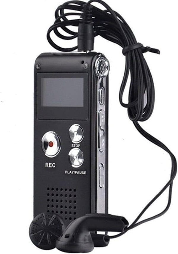 TEAMWILL 1PC Paranormal Ghost Hunting Equipment Digital EVP Voice Activated Recorder USB 16GB