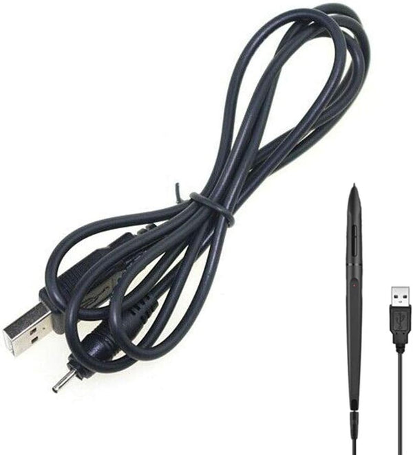 USB DC Charging Charger Cable Cord for Huion 420/H420,540,580/H580,H610/H610 Pro,P608/P608N,680TF,1060 Pro