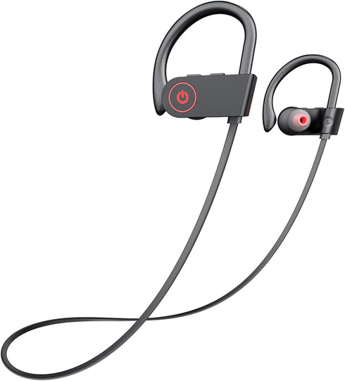 Boean Bluetooth Headphones, Wireless 5.3 Earphones for Running, Workout, 16 Hours Playtime Wireless Earbuds