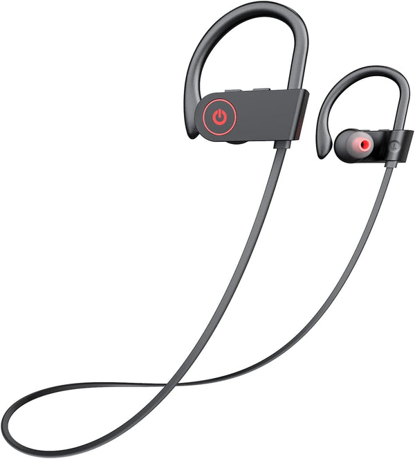 Boean Bluetooth Headphones, Wireless 5.3 Earphones for Running, Workout, 16 Hours Playtime Wireless Earbuds
